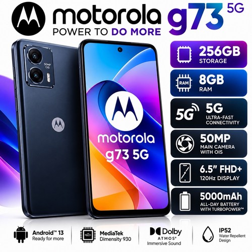 Motorola moto g73 - motorola, 8gb