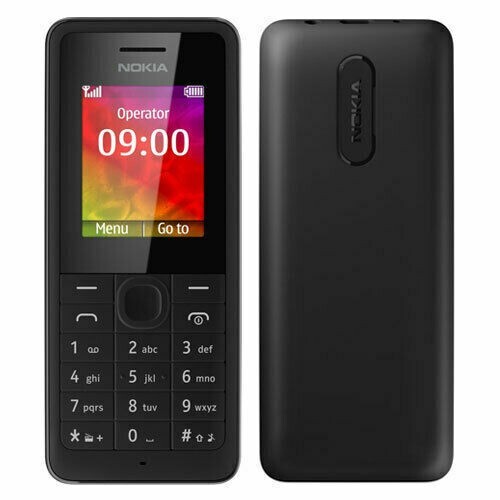Nokia 106 black mobile - nokia, black-mobile