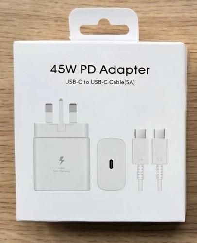 45w fast charger 6ft cable - 45w,