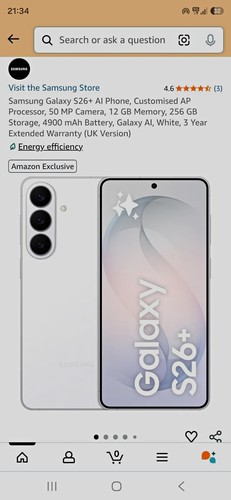 Samsung galaxy s26 ai - s26+, 5g