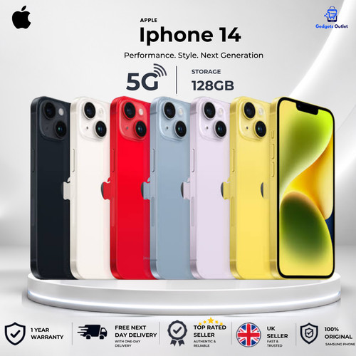 Apple iphone 128gb 5g - apple, 14