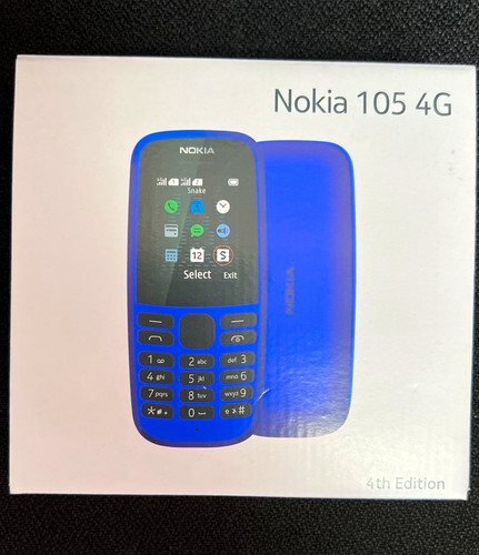 Nokia 105 black - 105, 4g