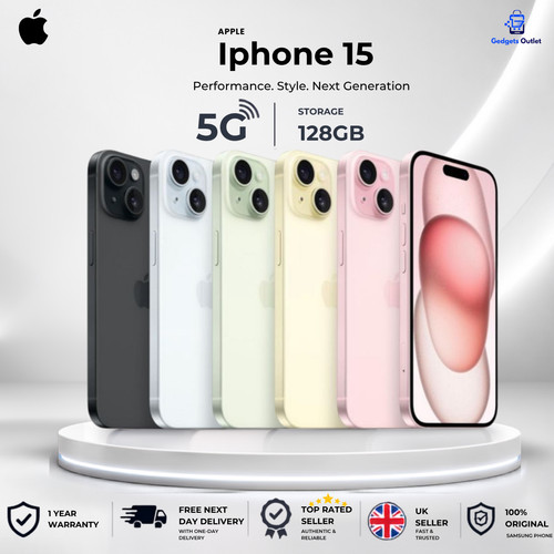 Apple iphone 128gb brand - apple, 15