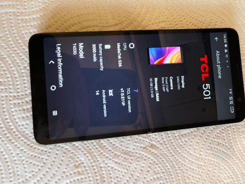 Tcl 501 32g mobile - 32g,