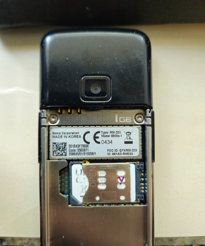 Nokia 8800 arte black - arte,